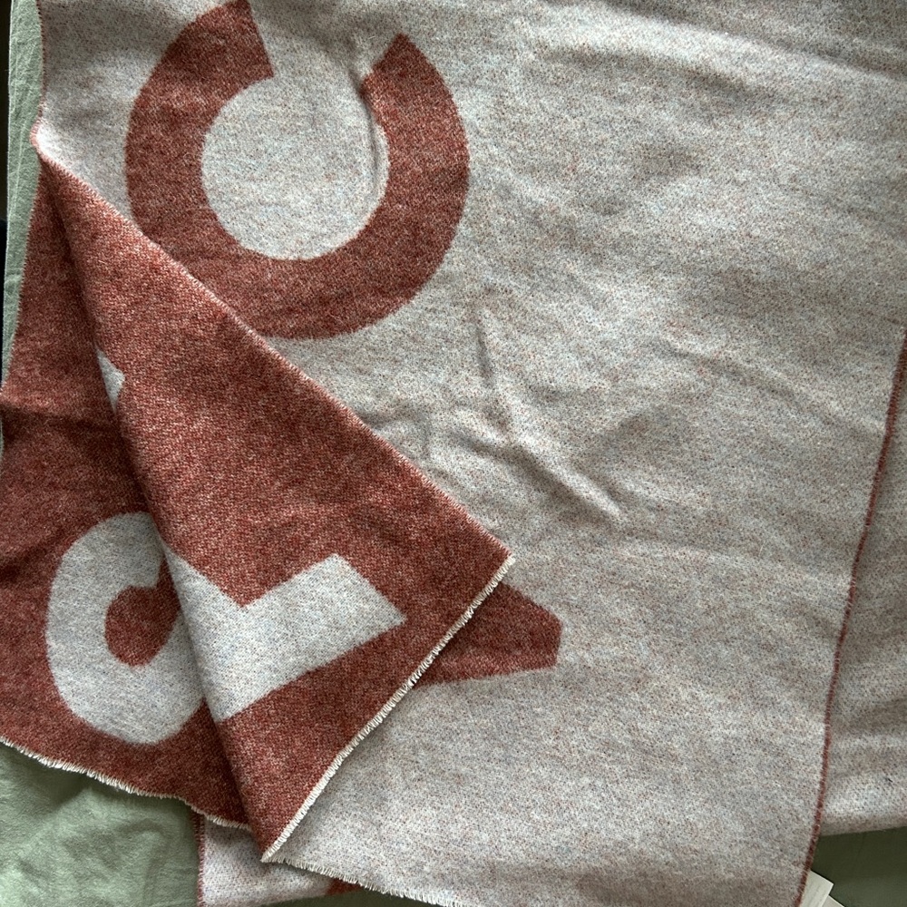Acne Studios double faced wool scarf